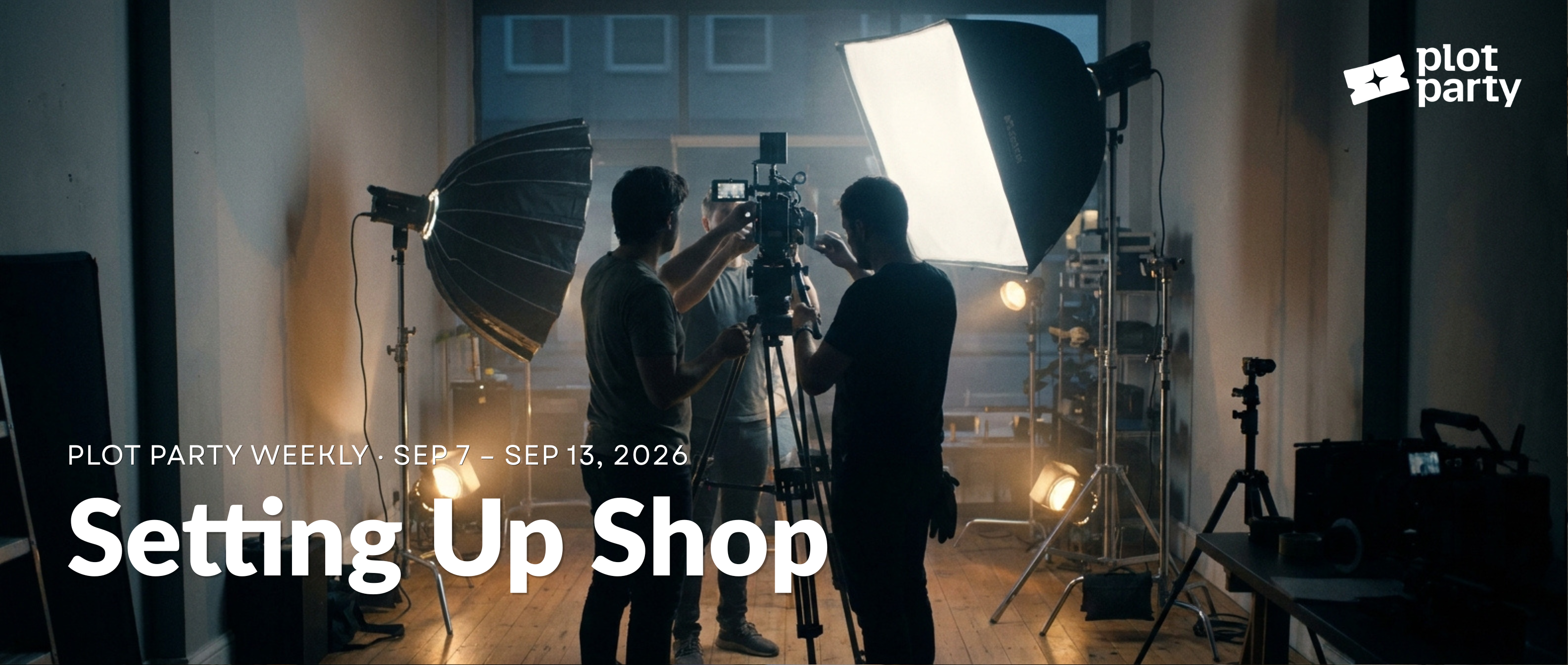 Setting Up Shop - Plot Party Weekly 2026 W37
